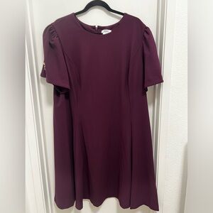 NWT DKNY Women Grape/ Purple Dress